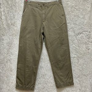 Cabela’s aged khakis Men's Flannel Pant Relaxed Fit 36*30